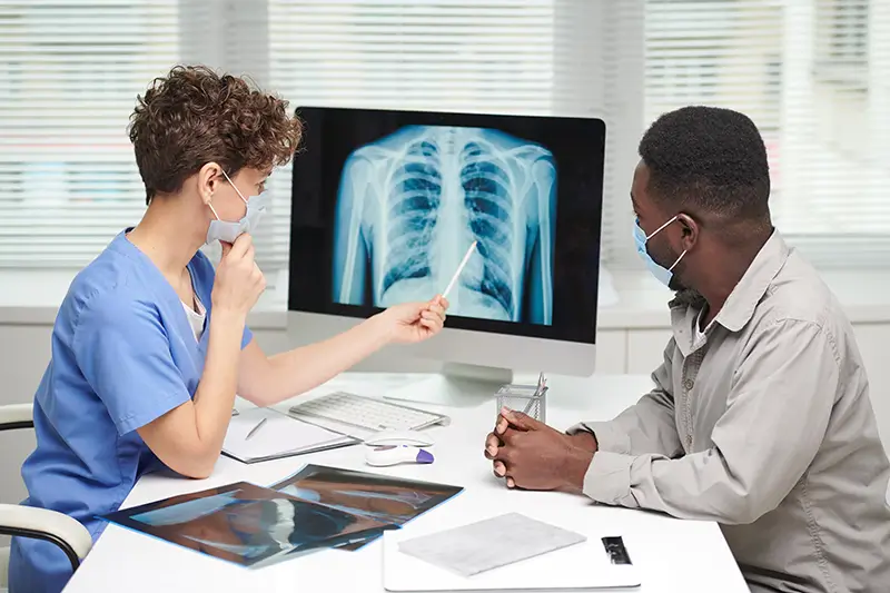 Medical Coding using ICD 10 for Rib Xrays