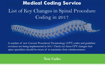 Medical Coding Service: List of Key Changes in Spinal Procedure Coding in 2017