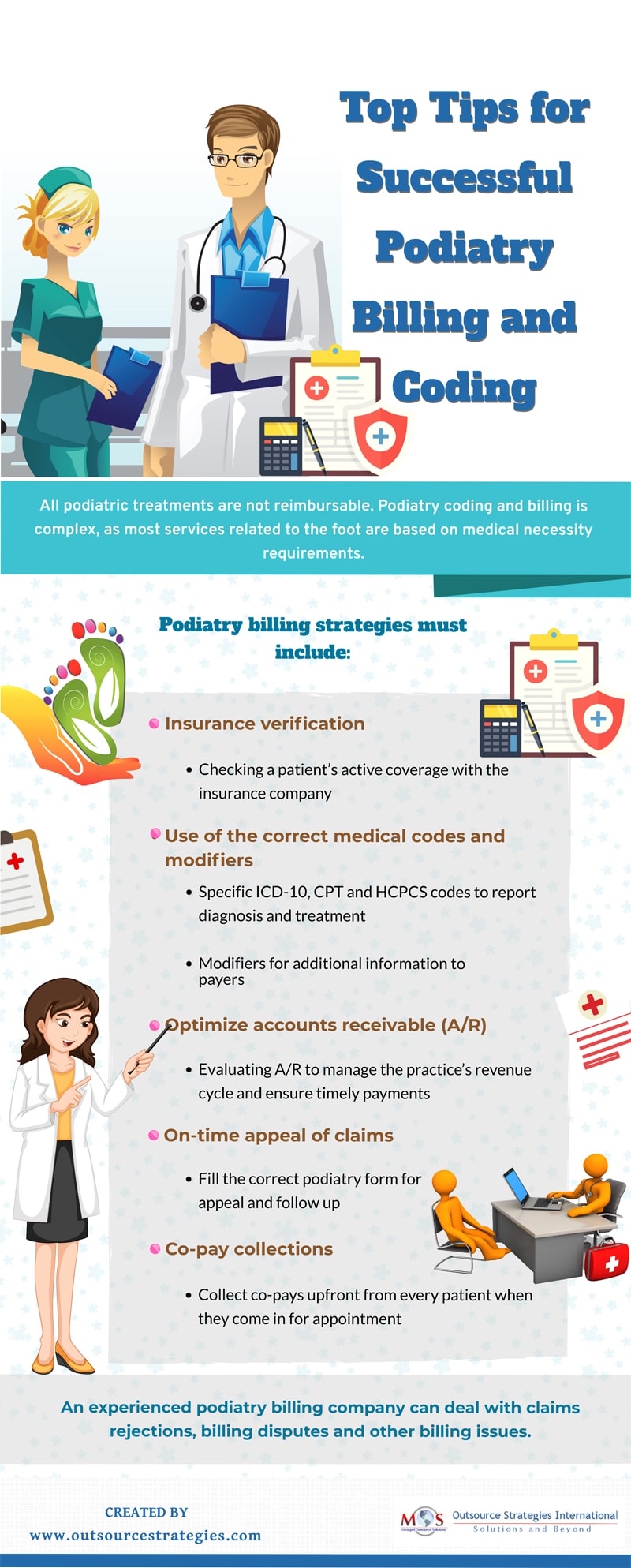 Tips for Successful Podiatry Billing and Coding