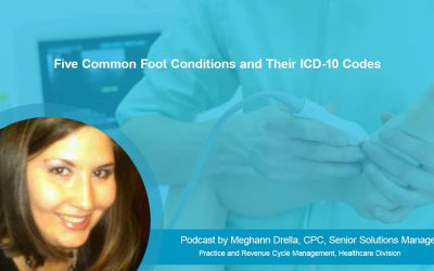 Five Common Foot Conditions and Their ICD-10 Codes