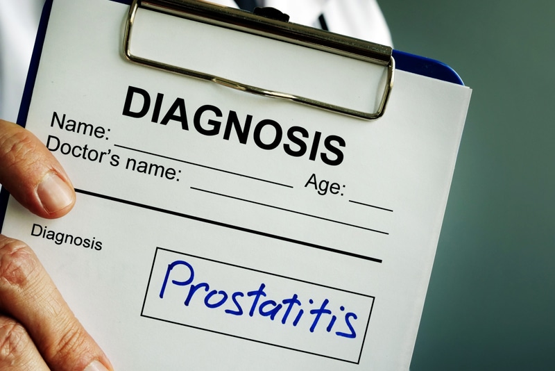 acute bacterial prostatitis icd 10)