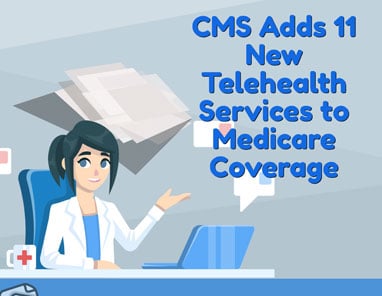CMS Adds 11 New Telehealth Services