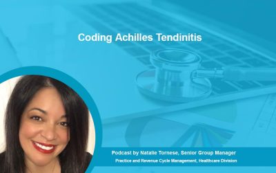Coding Achilles Tendinitis