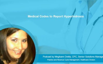 Medical Codes to Report Hyperhidrosis