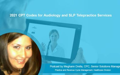 2021 CPT Codes for Audiology and SLP Telepractice Services