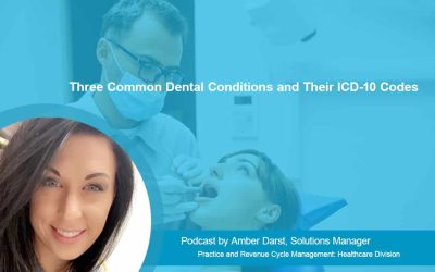 Three Common Dental Conditions and Their ICD-10 Codes
