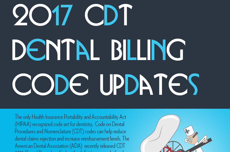 cdt dental billing code updates