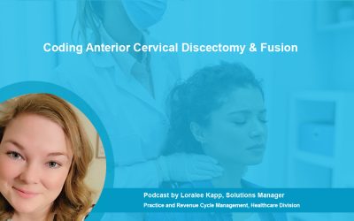 Coding Anterior Cervical Discectomy & Fusion