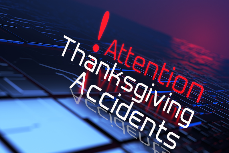 Coding Thanksgiving Accidents