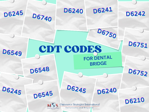CDT Codes for Dental Bridge