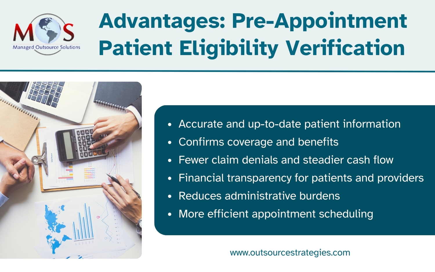 Advantages Pre-Appointment Patient Eligibility Verification