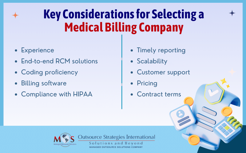 Key Considerations for Selecting a Medical Billing Company