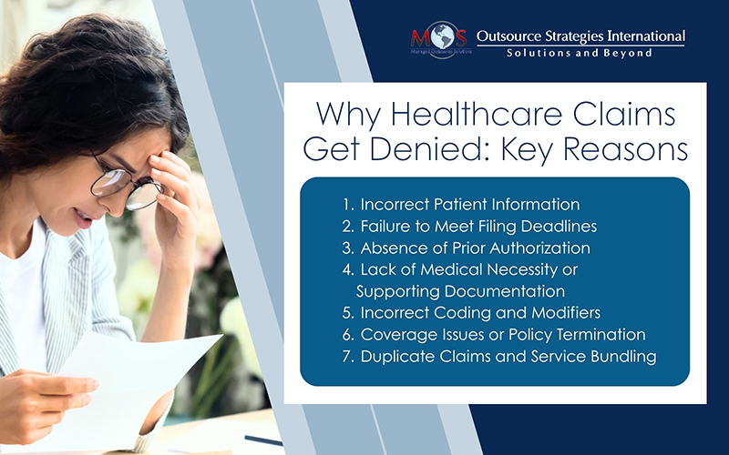 Why Healthcare Claims Get Denied: Key Reasons