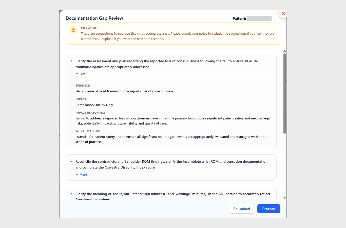 Documentation Gap Review