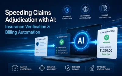 Speeding Claims Adjudication with AI: Insurance Verification & Billing Automation