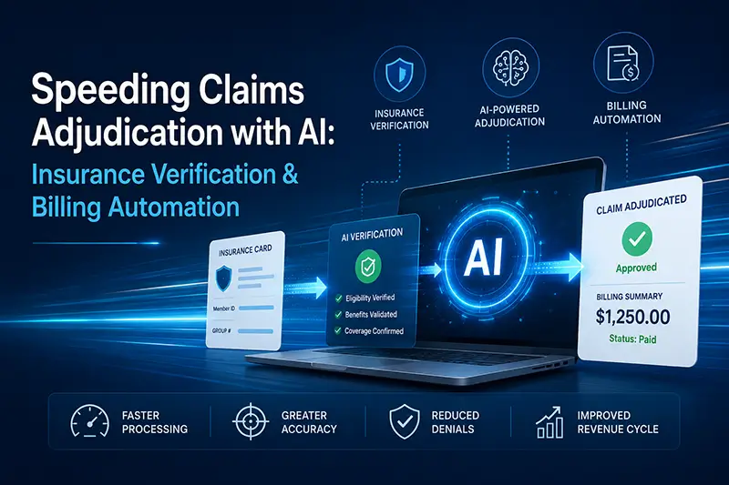 Speeding Claims Adjudication with AI Insurance Verification Billing Automation Claims Adjudication with AI